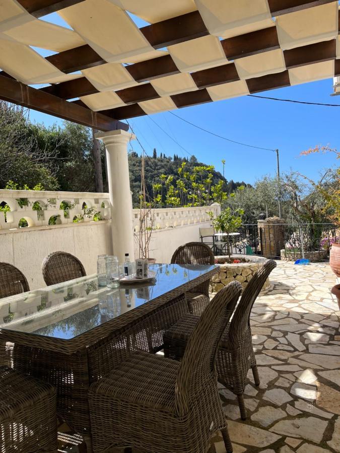 Villa Ampelaki "30 Meters To Beach" Paleokastrítsa Eksteriør bilde