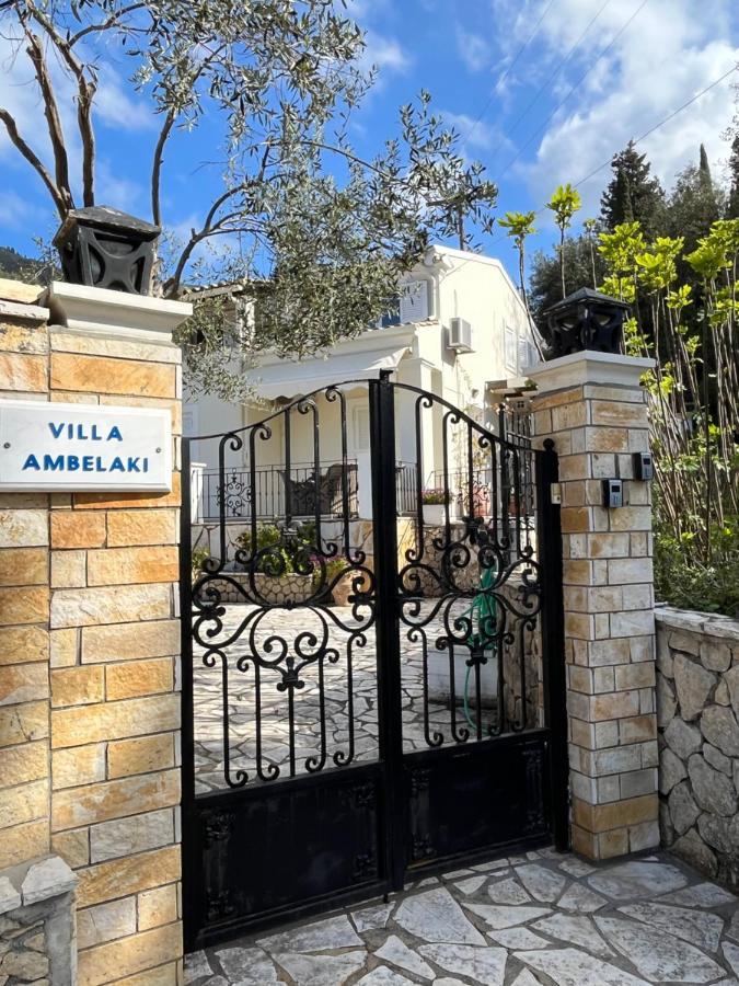 Villa Ampelaki "30 Meters To Beach" Paleokastrítsa Eksteriør bilde