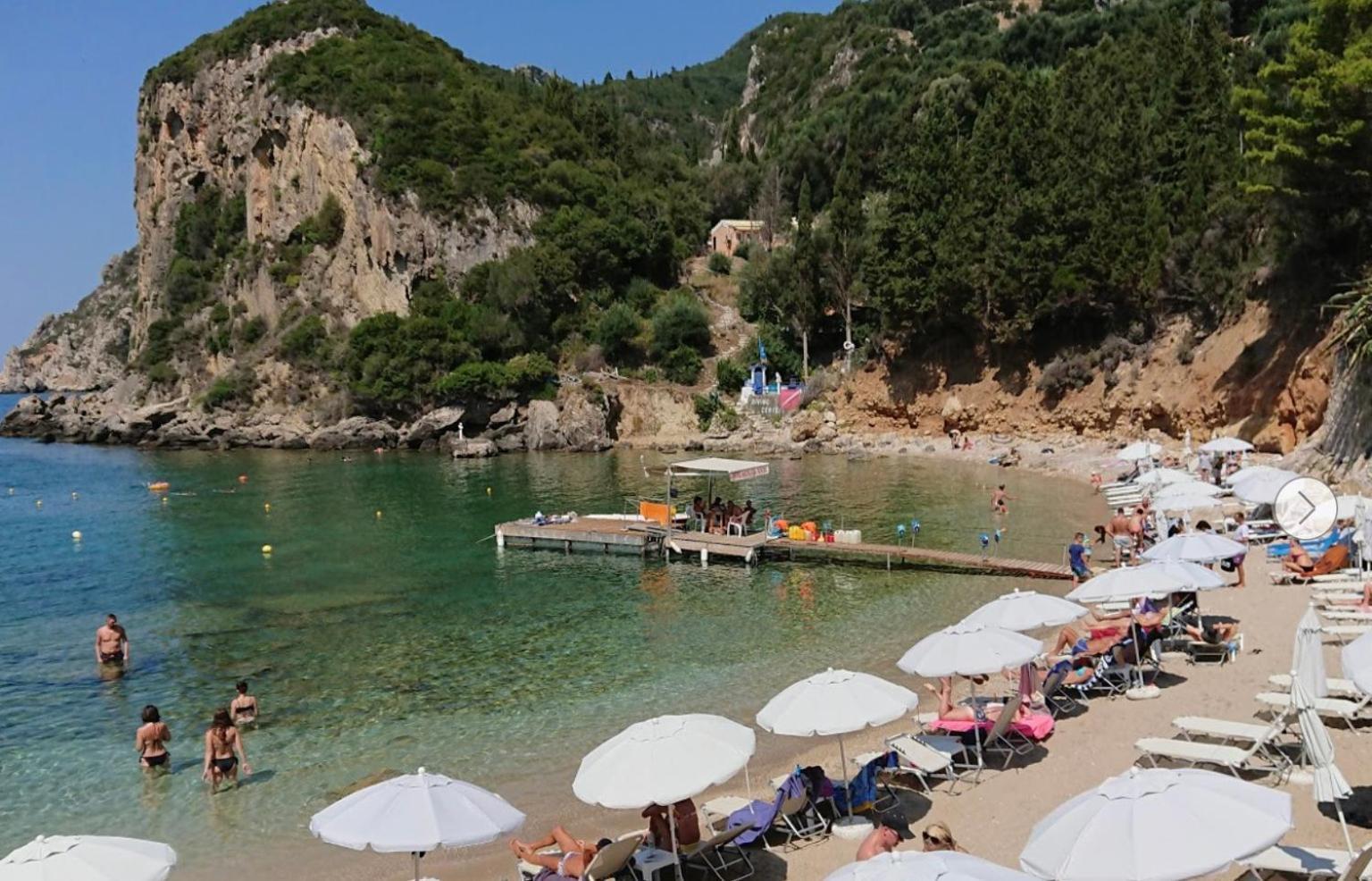Villa Ampelaki "30 Meters To Beach" Paleokastrítsa Eksteriør bilde